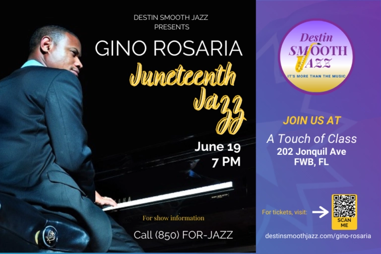 Juneteenth Jazz with Gino Rosaria